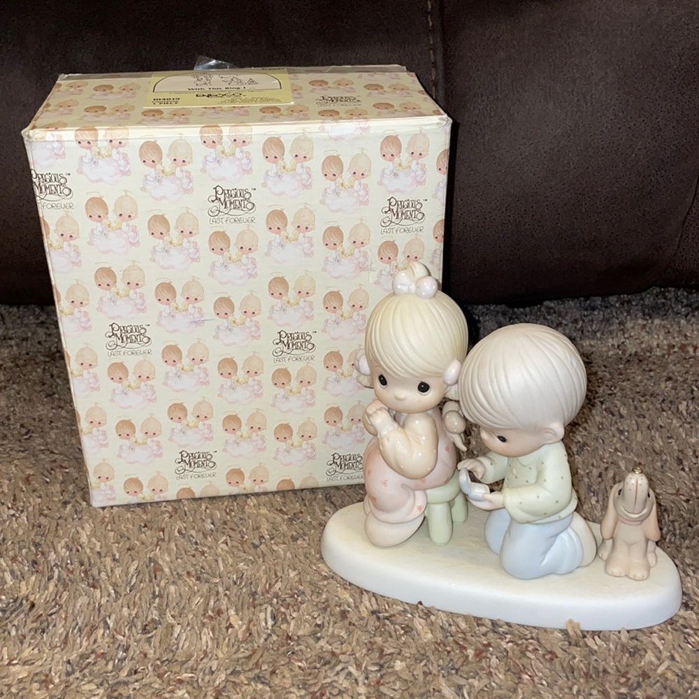 Precious Moments “with this ring I…” proposal
